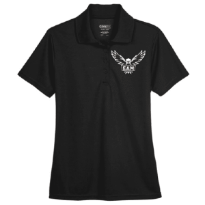 78181 Core365 Ladies' Origin Performance Pique Polo - Black