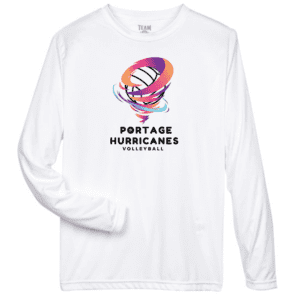 TT11L Team 365 Performance Long Sleeve Shirt - White